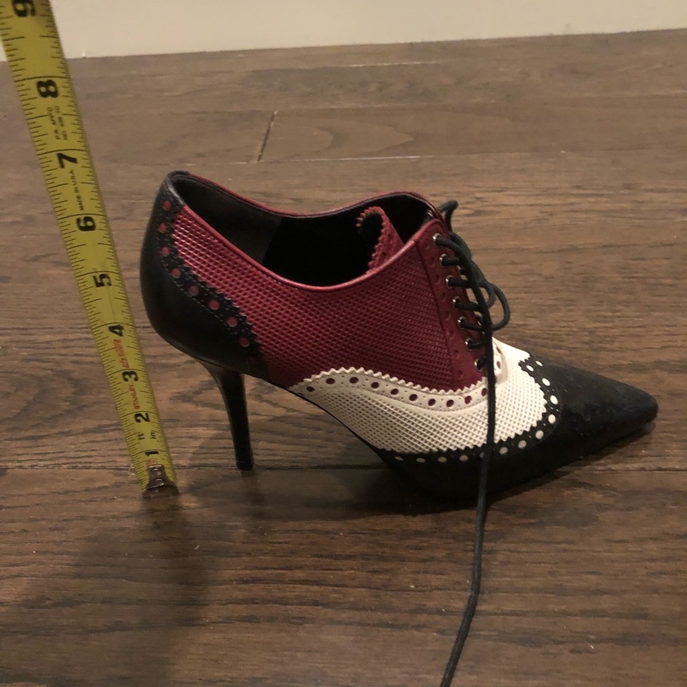 Gucci lace up multi color lace up booties - Picture 2 of 4